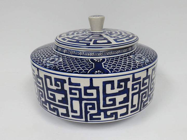 Porcelain August Lidded Jar
