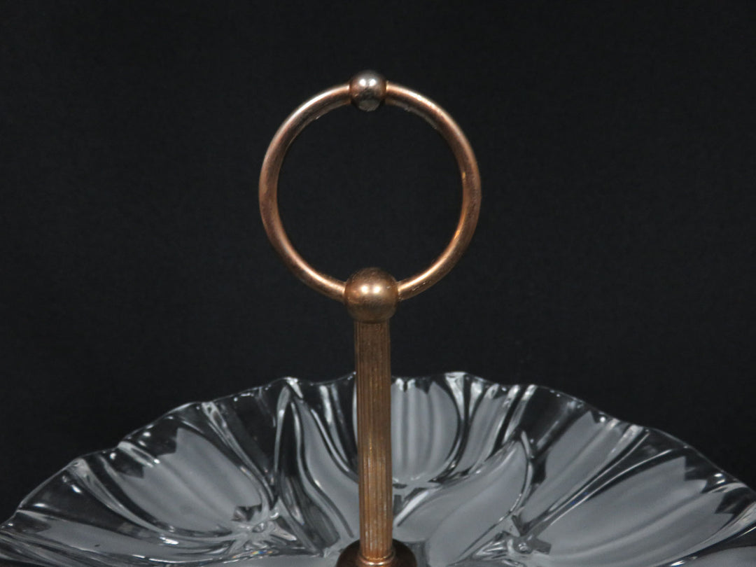 Two Tiered Glass Server