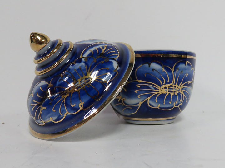 Bencharong Small Trinket Box