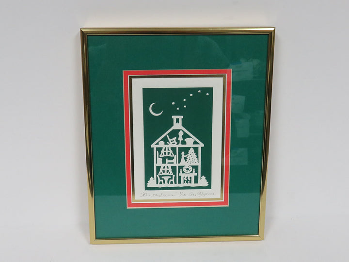 Christmas Silhouette Print