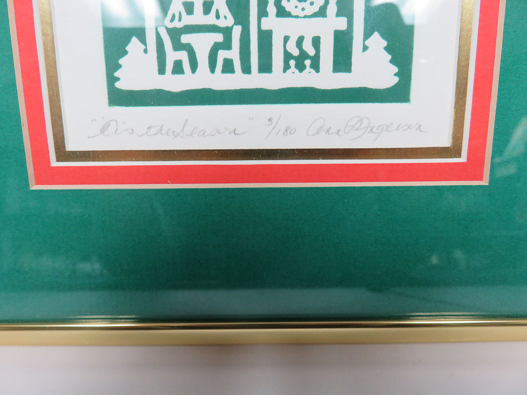 Christmas Silhouette Print