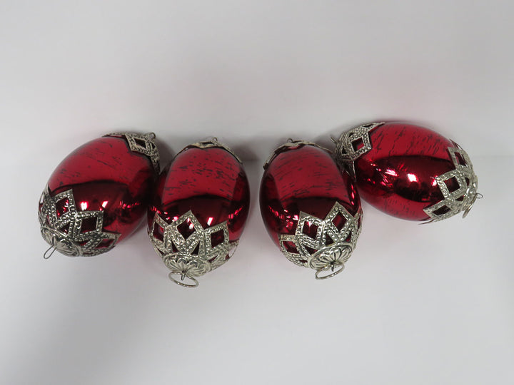 Red Glass Ornaments