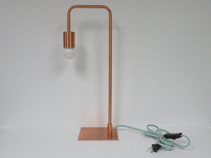 CB2 Rose Gold Lamp