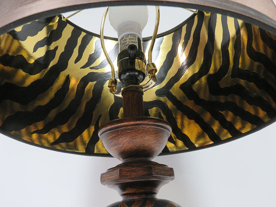 Animal Stripe Table  Lamp