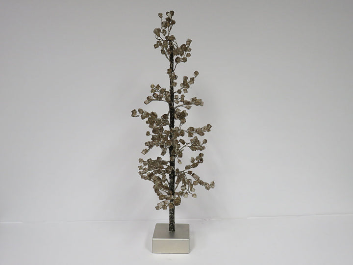 Hand Crafted Faceted Glass Tree