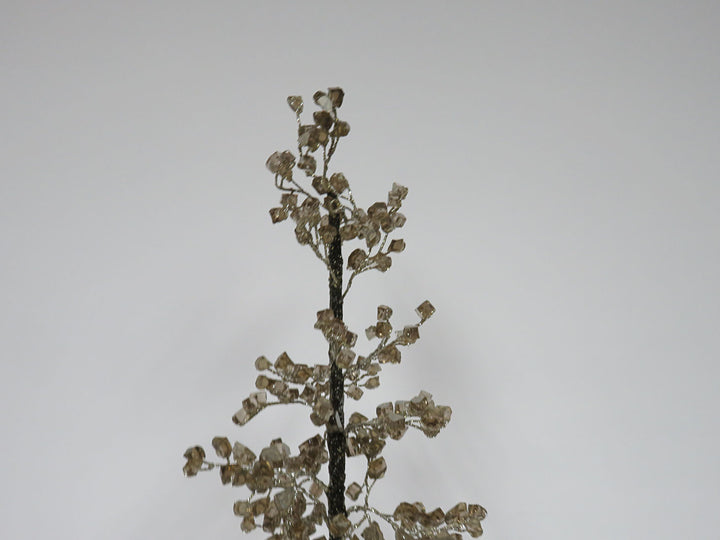 Hand Crafted Faceted Glass Tree