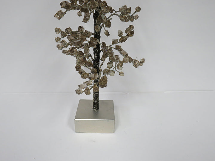 Hand Crafted Faceted Glass Tree