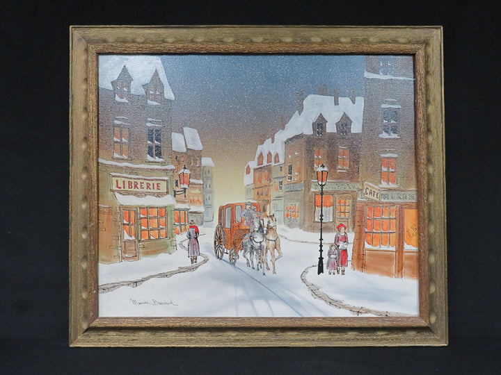 Maurice Bouchard Winter Scene