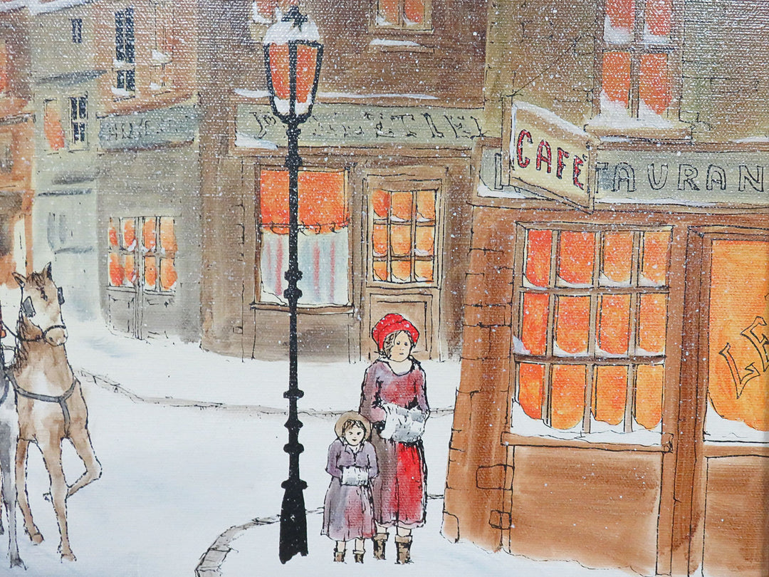 Maurice Bouchard Winter Scene