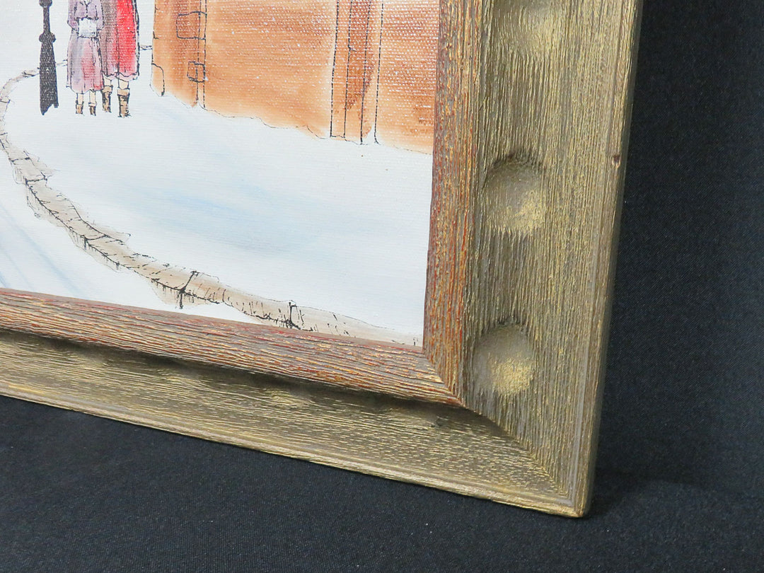 Maurice Bouchard Winter Scene