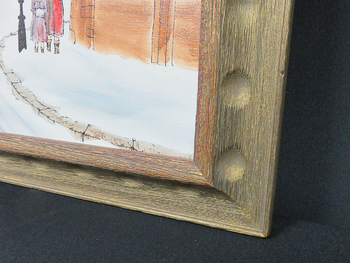 Maurice Bouchard Winter Scene