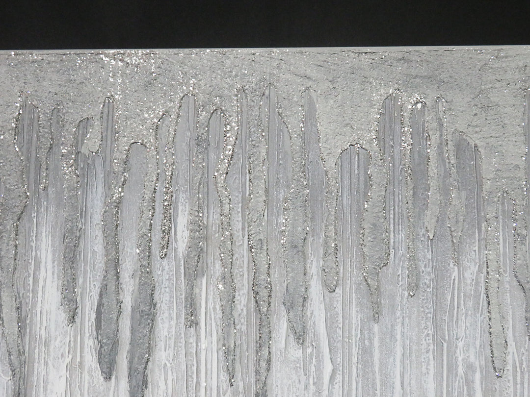 Icicle  Design Canvas Print