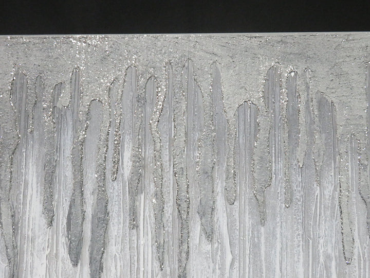 Icicle  Design Canvas Print