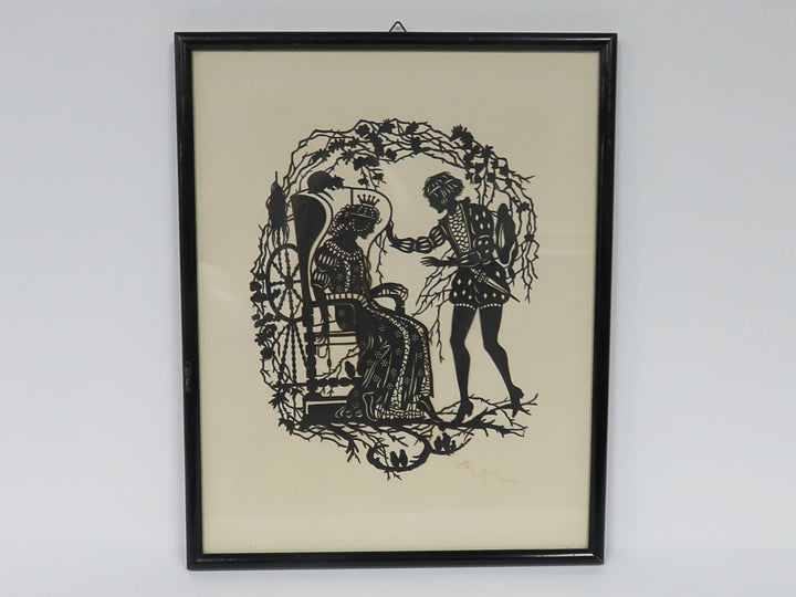 Scherenschnitte Original Artwork