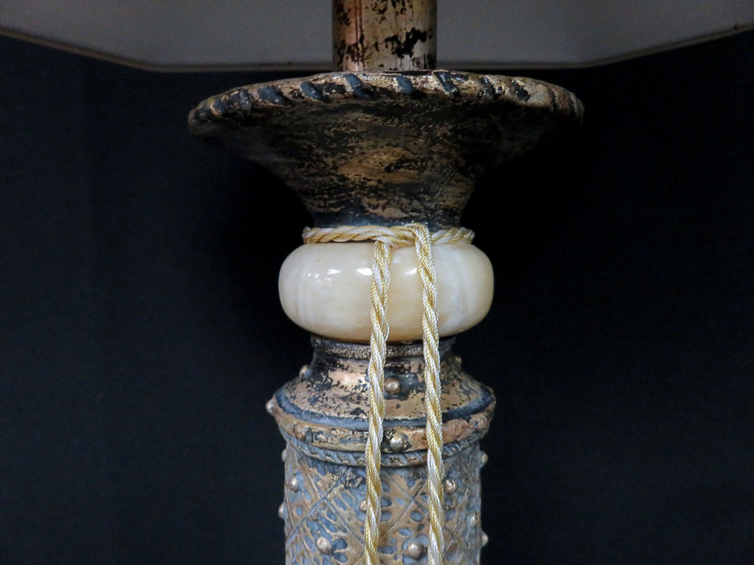 Ornate Column Lamp
