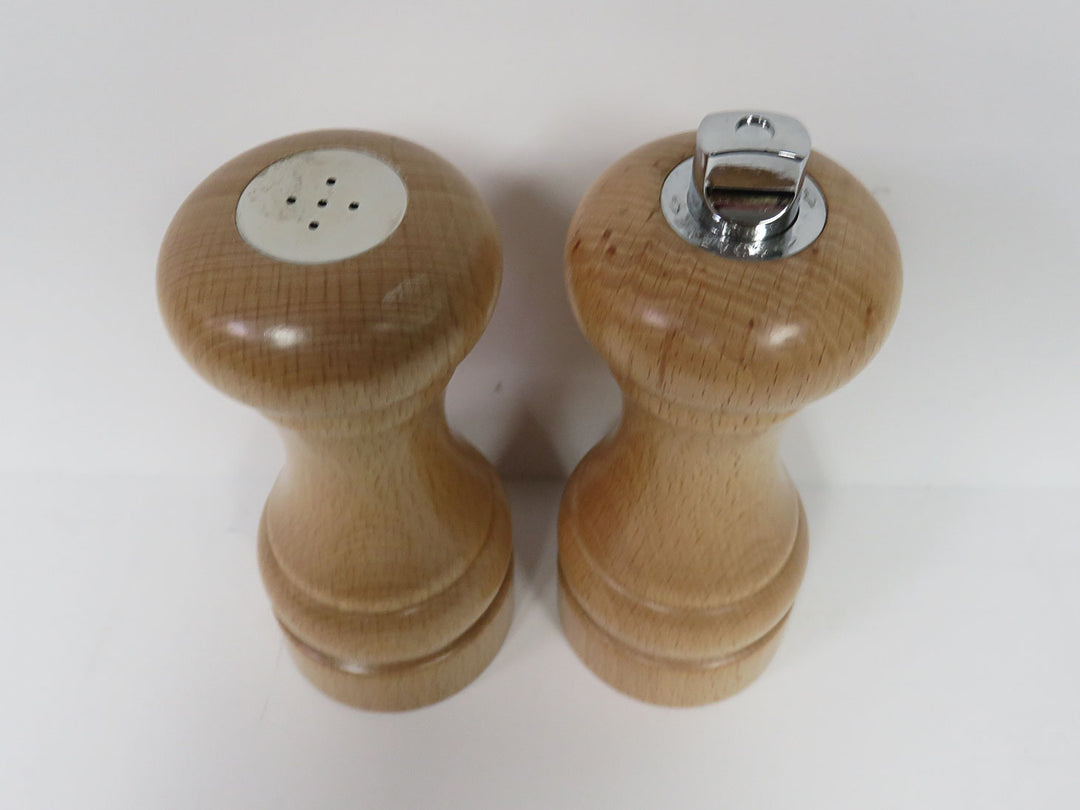 Wood Salt and Pepper Set