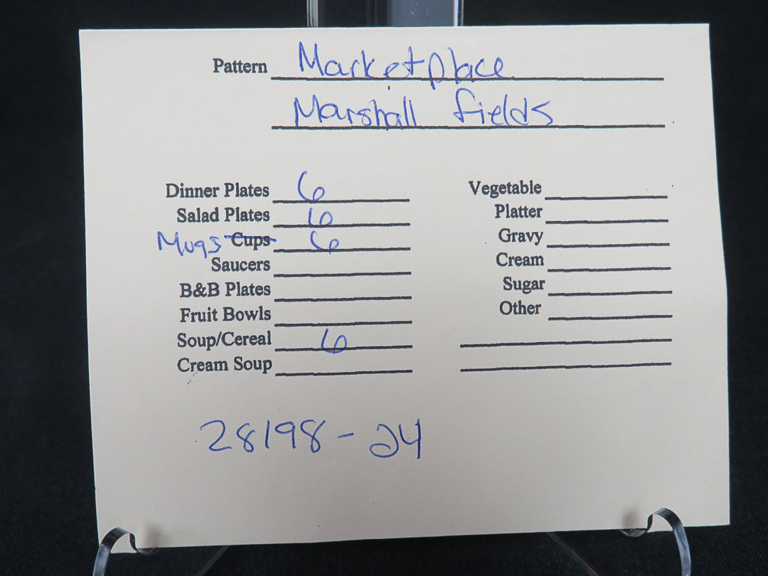 Marketplace Winter Dish Set