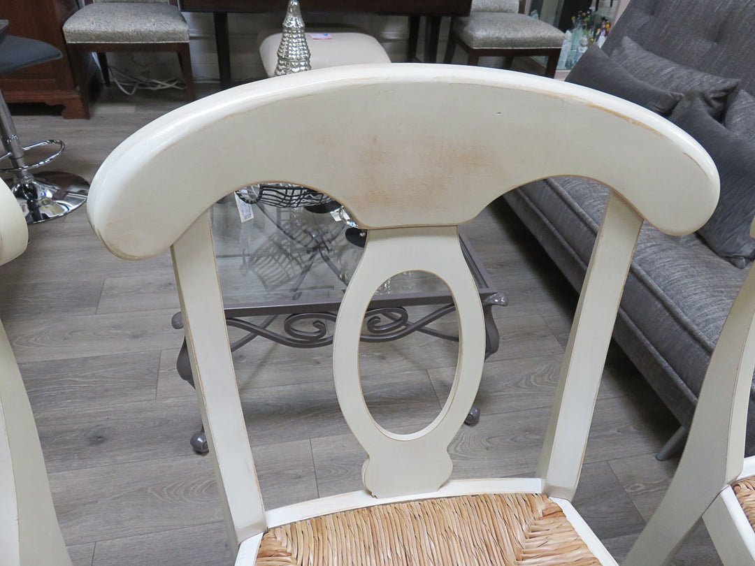 Four Napoleon Back Counter  Stools