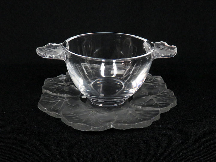 Lalique Bowl and Saucer