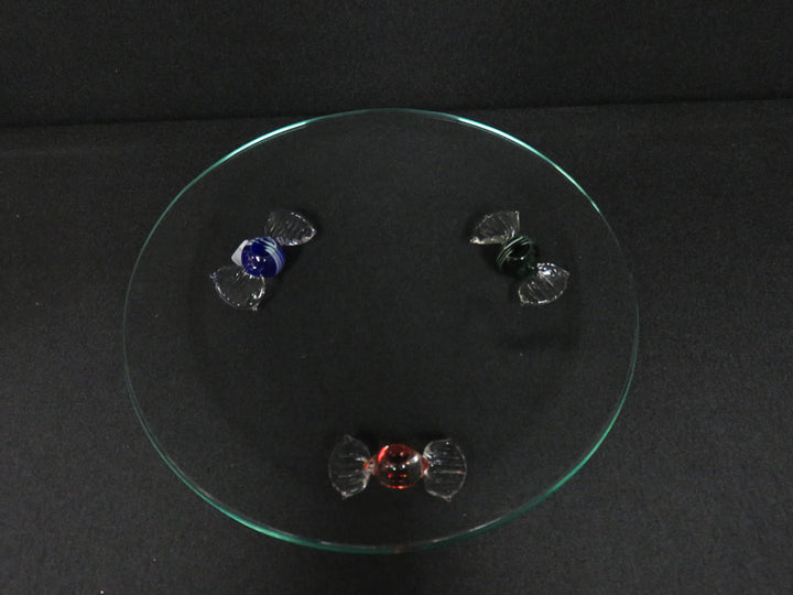 Footed Candy Plate