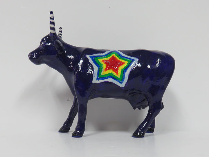 Whimsical Cow Figurine