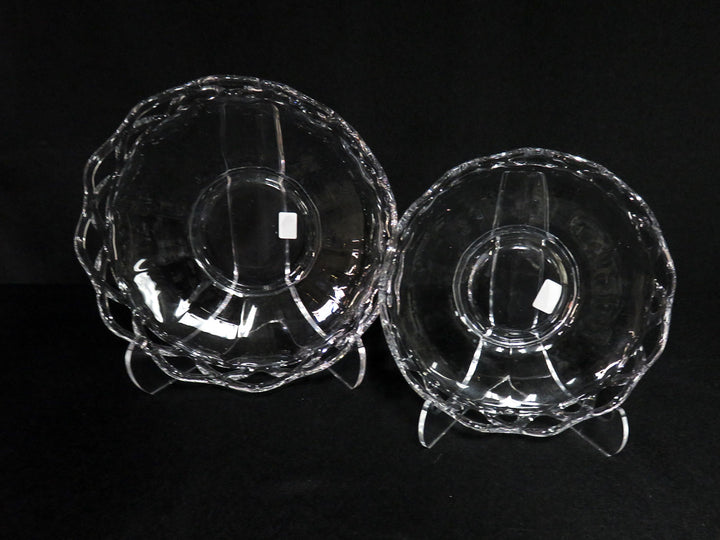 Crocheted Edged Bowls