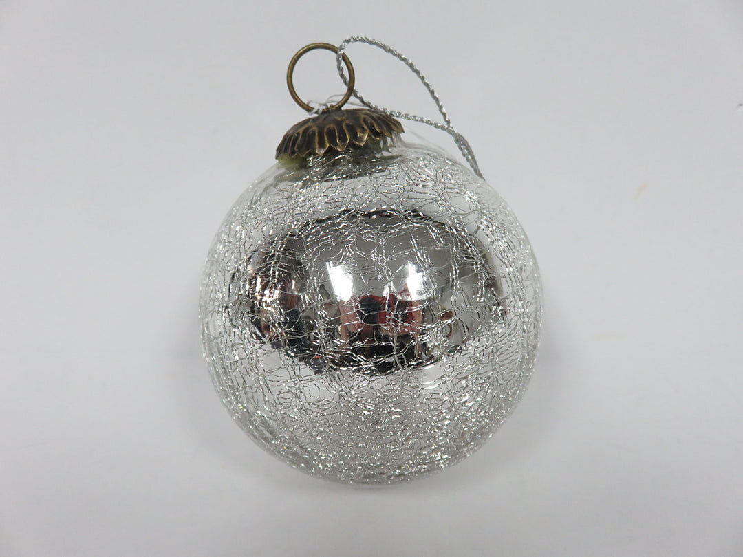 Silver Christmas Ornaments