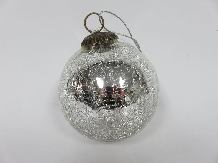 Silver Christmas Ornaments