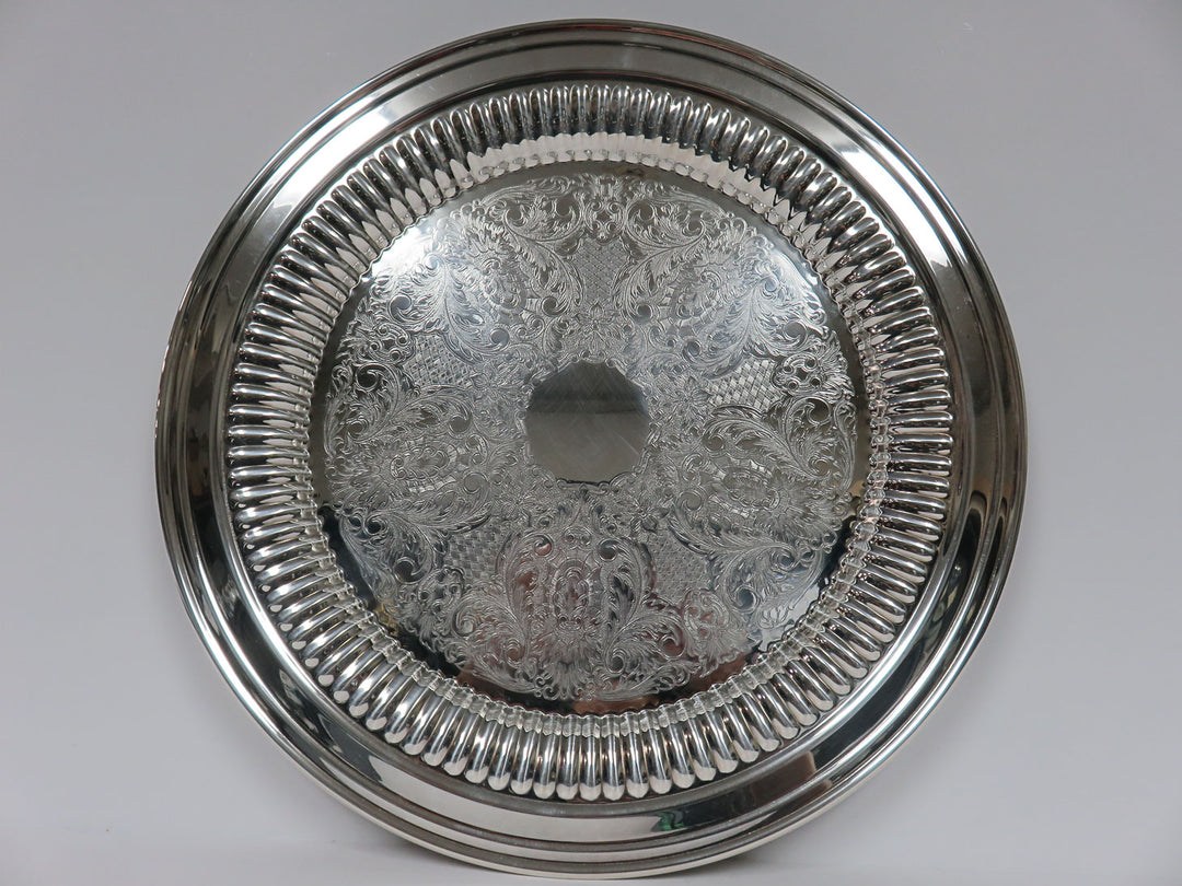 Leonard Silverplated Platter