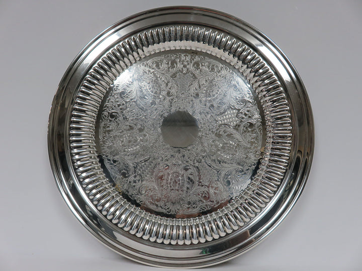 Leonard Silverplated Platter