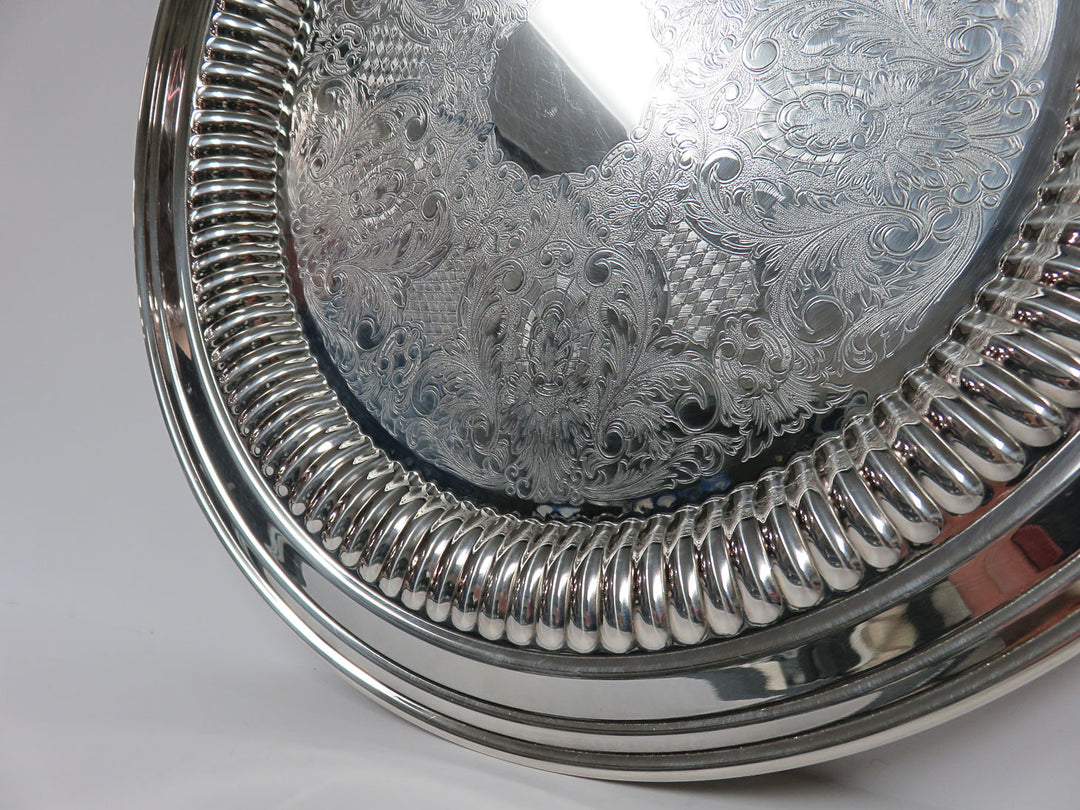 Leonard Silverplated Platter