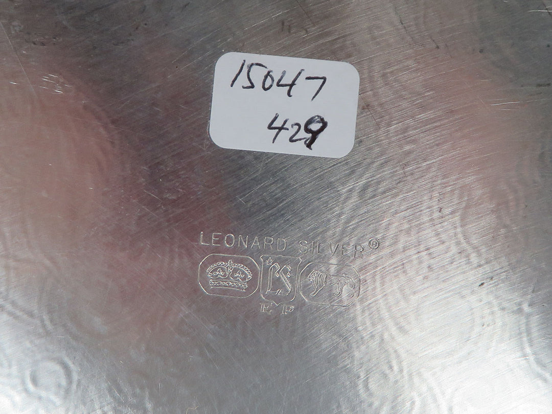 Leonard Silverplated Platter