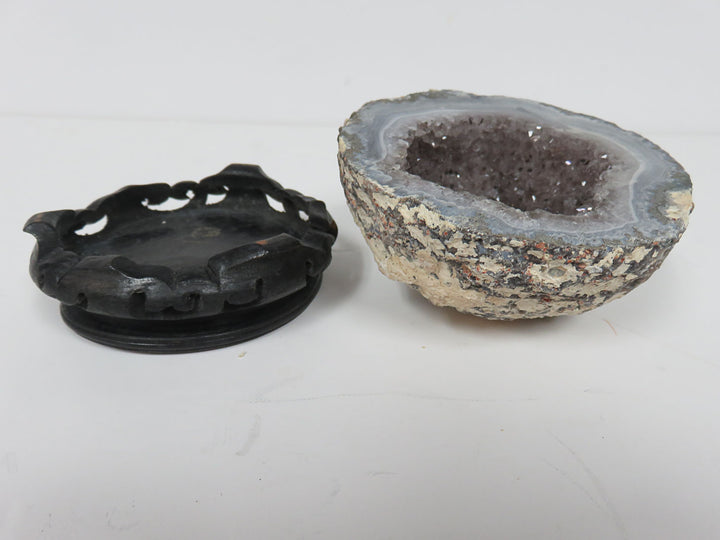 Amethyst Geode  on Stand