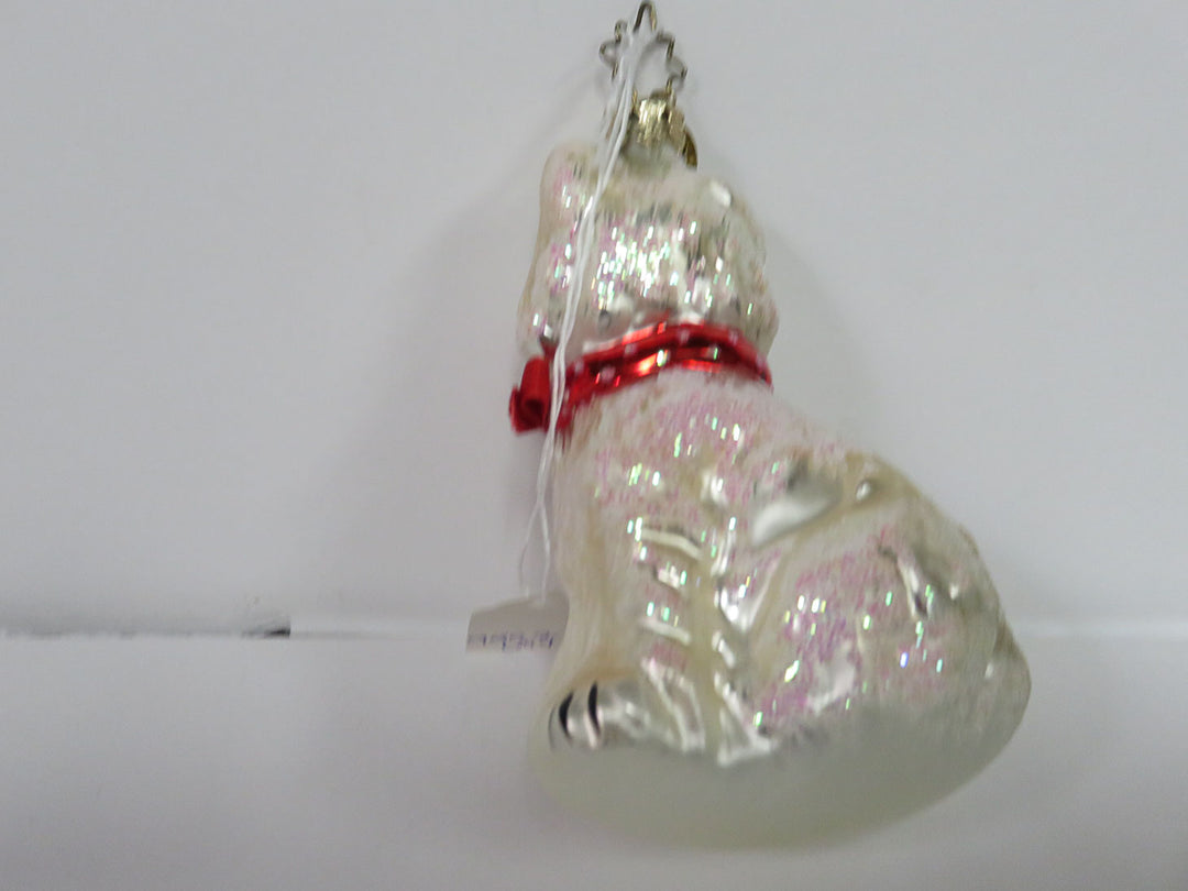 Radko Westie Puppy Ornament