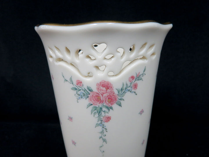 Lenox Pierced Tea Rose Vase