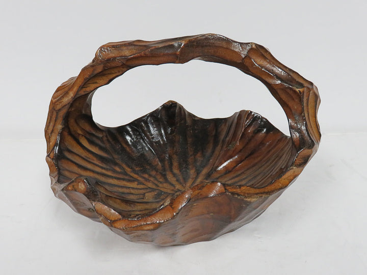 Vintage Carved Basket