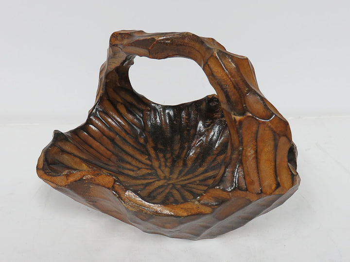 Vintage Carved Basket