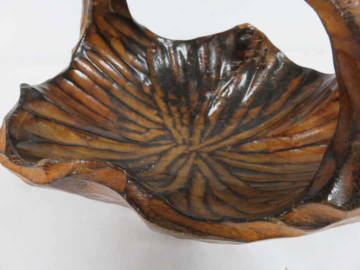 Vintage Carved Basket