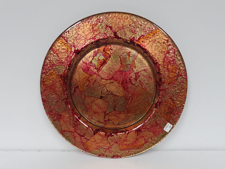 Art Glass Serving Plate