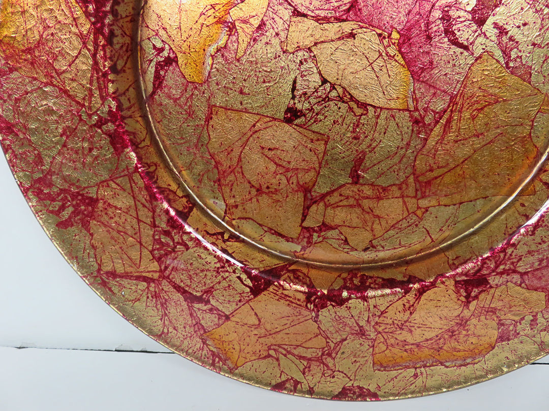 Art Glass Serving Plate