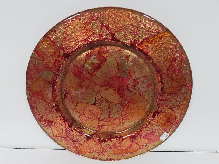 Art Glass Serving Plate