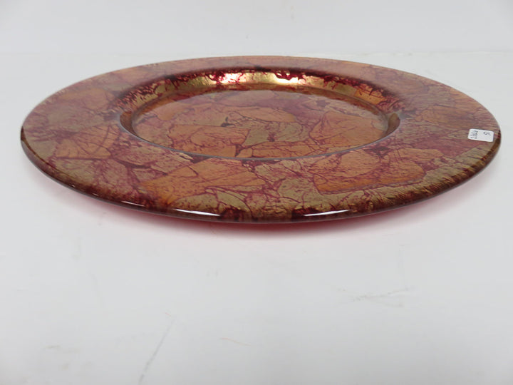 Art Glass Serving Plate