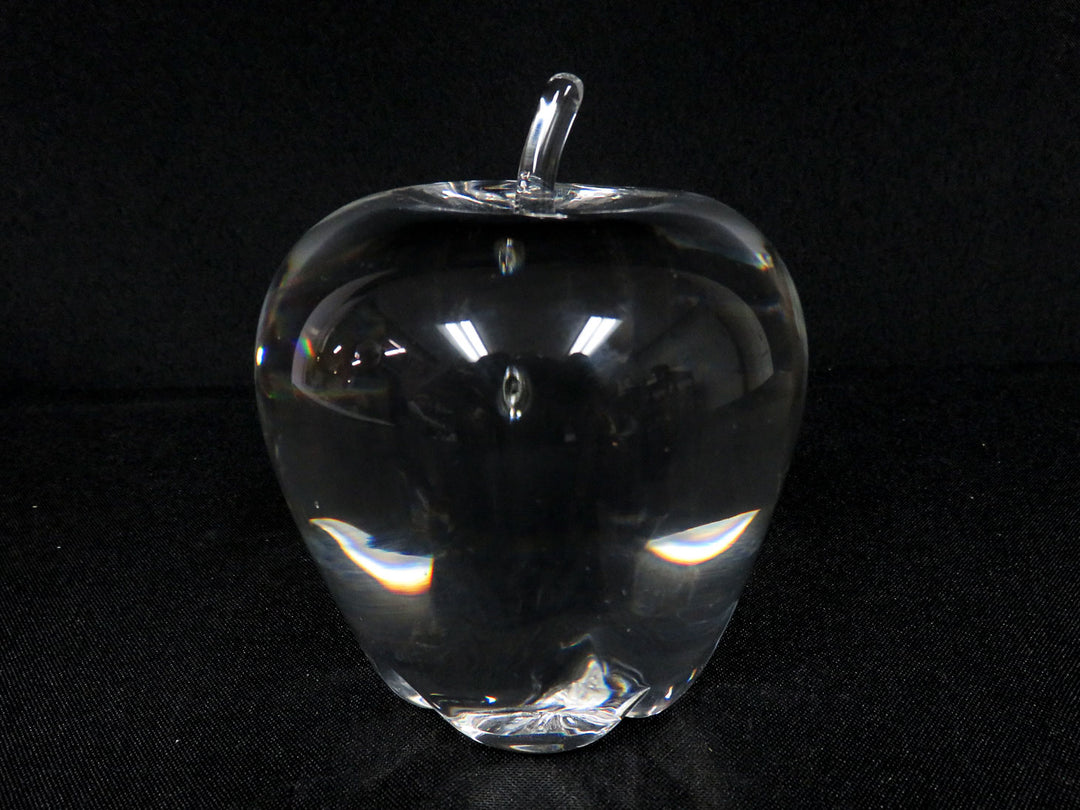 Steuben Apple Paperweight