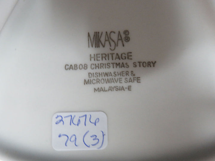 Mikasa Christmas Tree Shaped Bowls