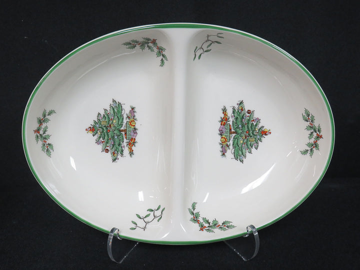 Spode Christmas Divided Dish