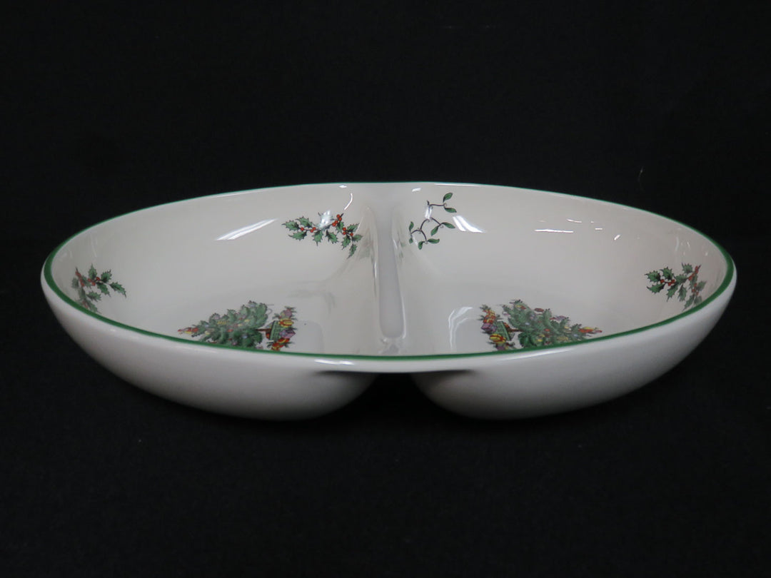 Spode Christmas Divided Dish