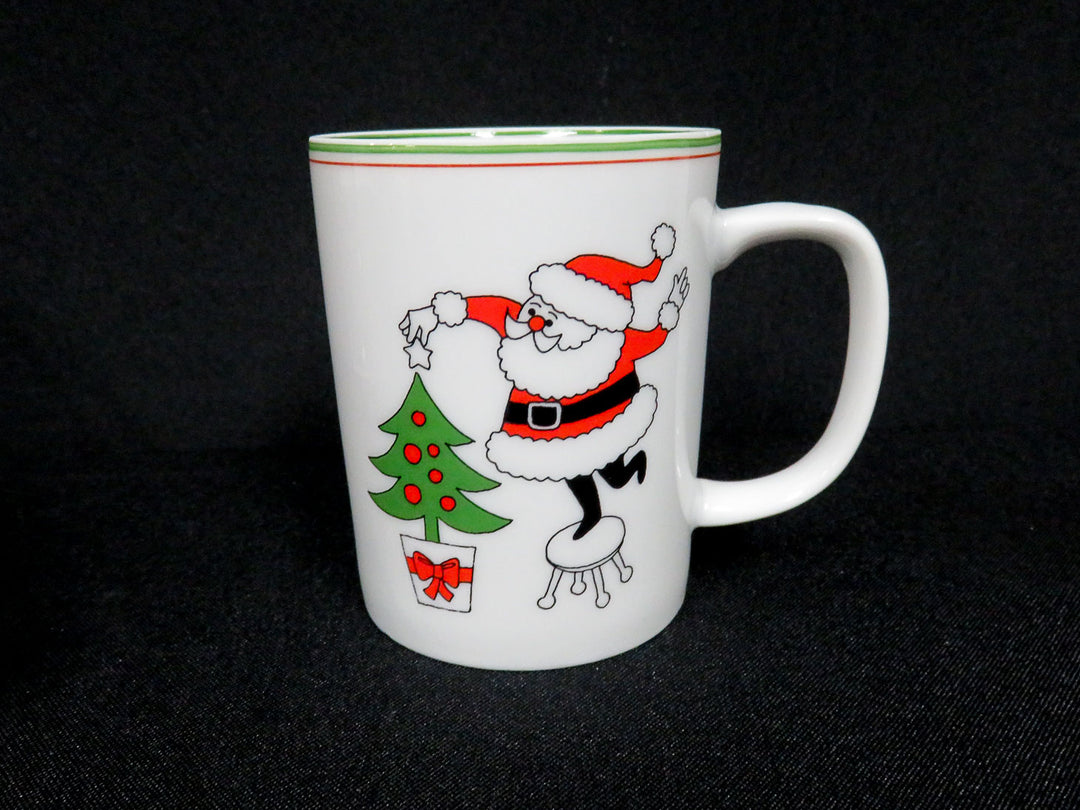 Fitz & Floyd Christmas Tree Mugs
