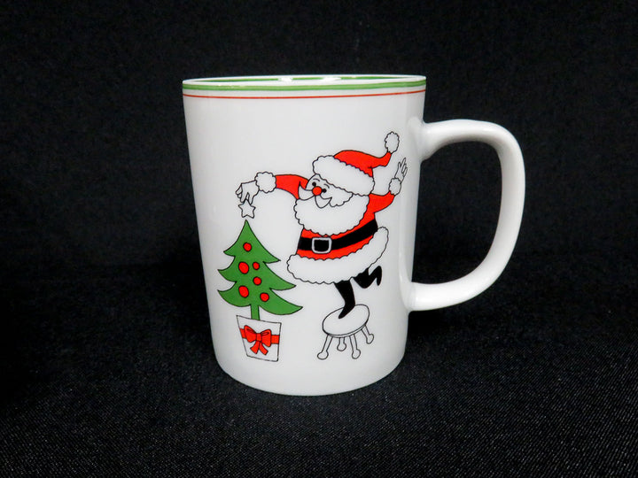 Fitz & Floyd Christmas Tree Mugs