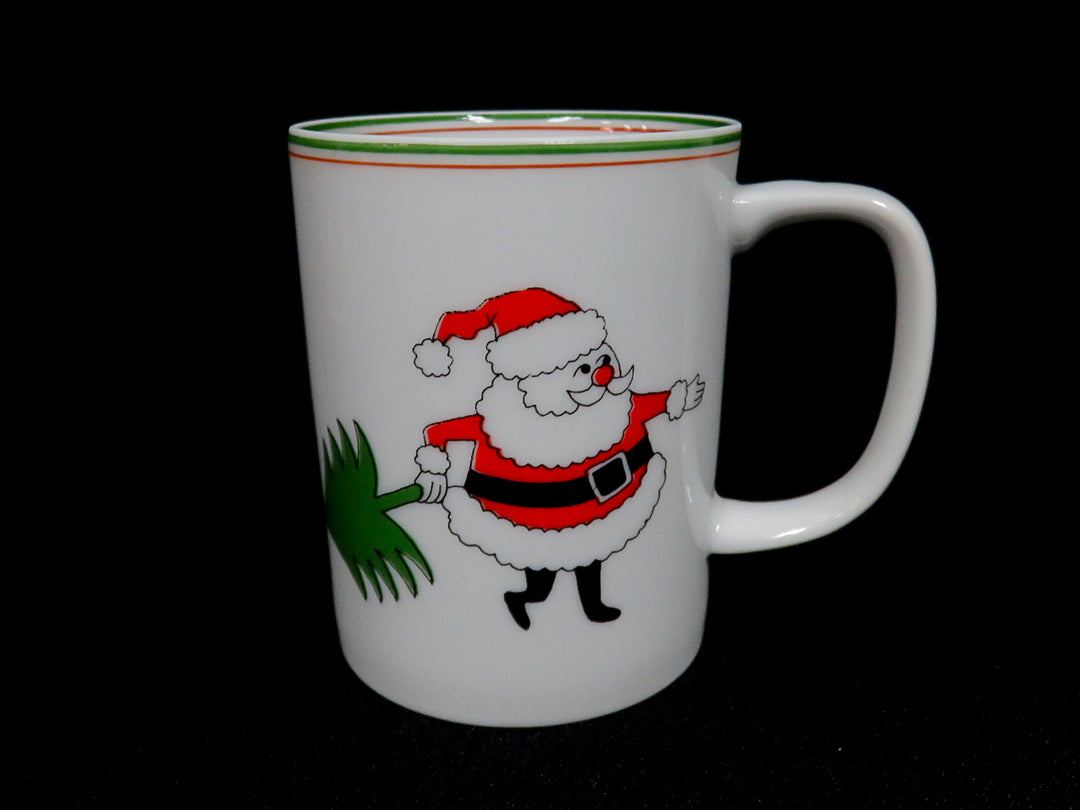 Fitz & Floyd Christmas Tree Mugs