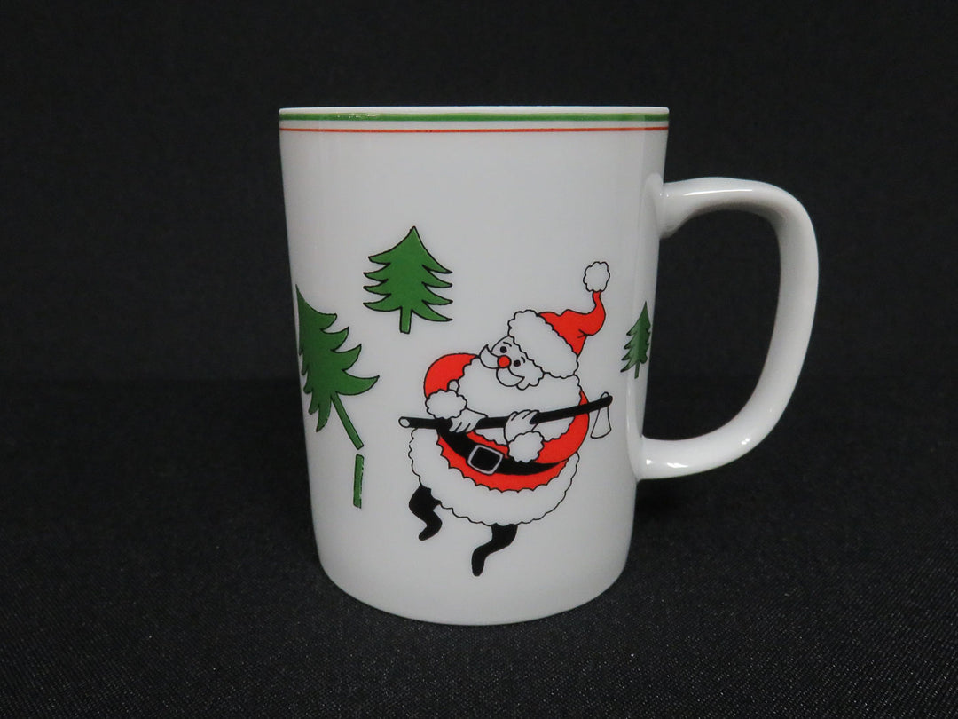Fitz & Floyd Christmas Tree Mugs